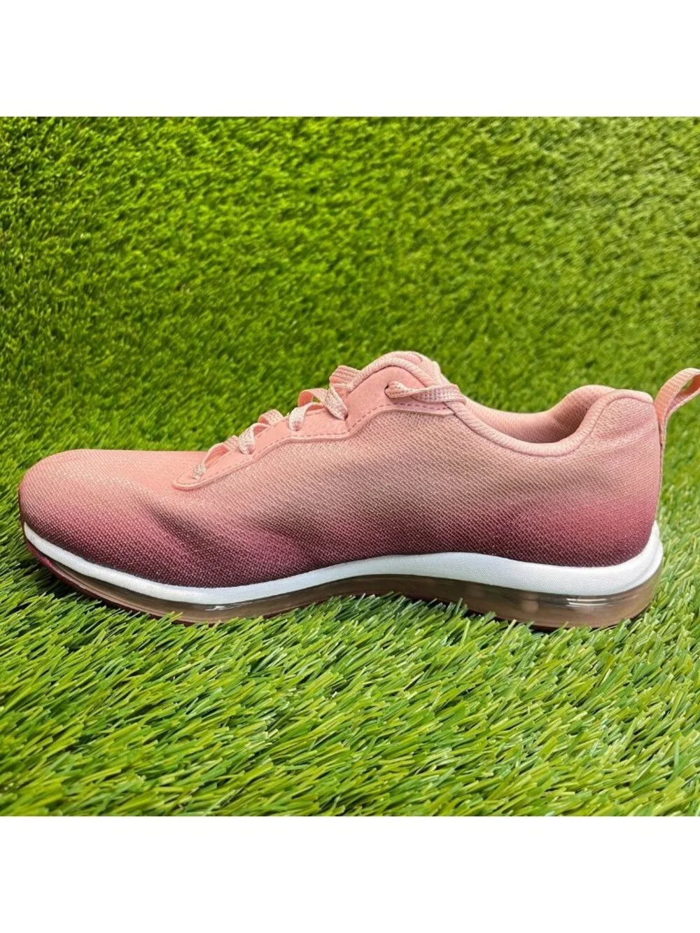 Skechers Skech Air Element Womens Size 7 Pink Athletic Running Shoes Sneakers
